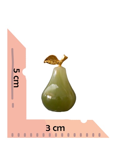 Oniks Doğal Taş Meyve Billo Seti, Dekoratif Feng Shui Seti