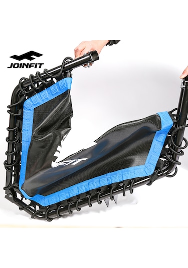 Joınfıt Katlanabilir Tutunmalı Fitness Trambolin Mavi
