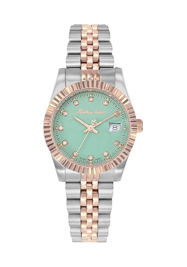 Mathey Tıssot D810rv Kadın Kol Saati Metalik