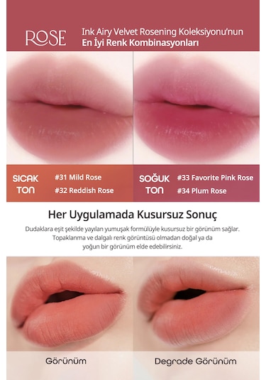 Perıpera Ink Airy Velvet 32 Reddish Rose 32 Reddish Rose