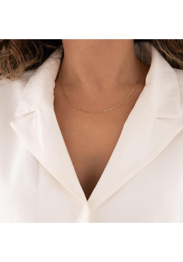 Ataç Model 14 Ayar Altın Zincir