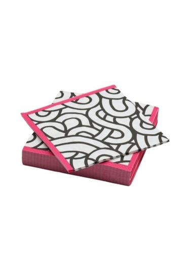 Desenli 33x33 Cm Özel Seri Kağıt Peçete 20'li