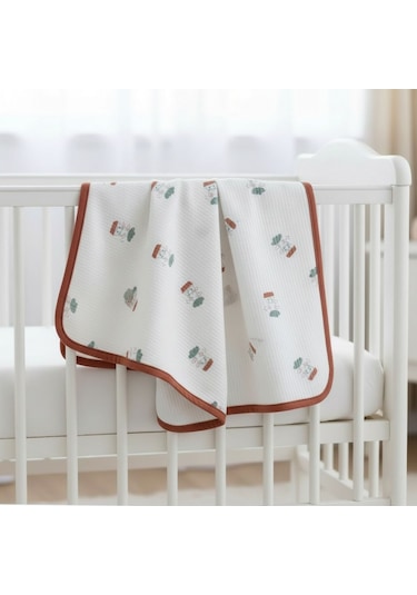 Sebi Bebe Paraşüt Çift Kat Battaniye 9410 Mint