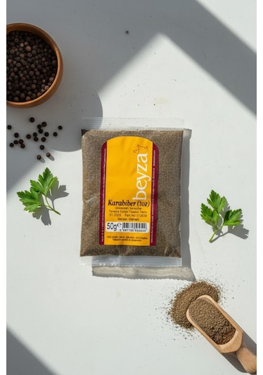 Beyza Karabiber Toz 50 Gr Doğal Ve Yoğun Aromalı