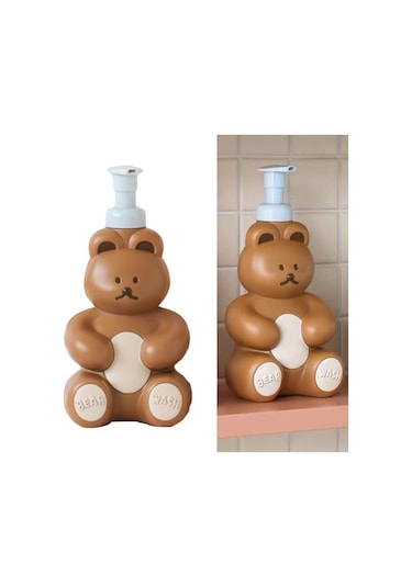 Qianfan Çocuklar Için Sevimli Sabunluk, Kawaii Karikatür Ayı