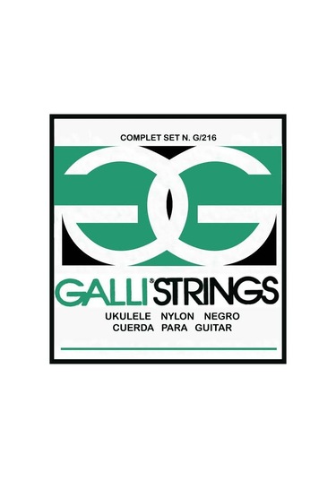 Galli G216B Black Nylon Profesyonel Ukulele Teli-İtalyan Üretim