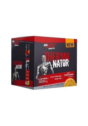 Big Joy Thermonator L-Carnitine 3000 Mg 20 Ampül - Hizli Kargo-Portakal