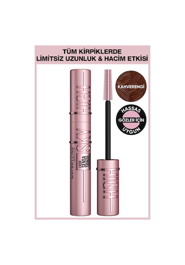 Maybelline New York Lash Sensational Sky High Maskara Kahverengi