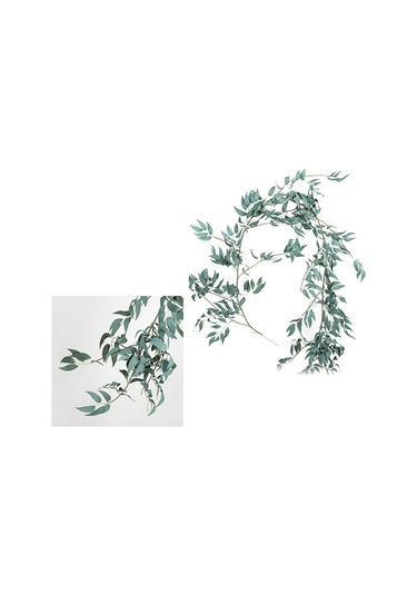 Wezone 1.7 Metre Yapay Yeşil Eğrelti Otu Sarmaşığı, Düğün Dekorasyonu İçin Dayanıklı Ve Kolay Kullanım