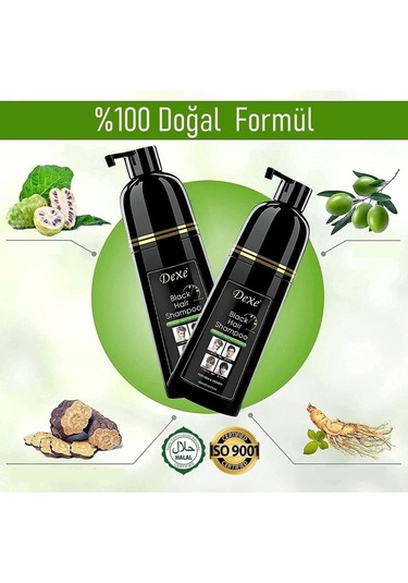 Dexe Saç Siyahlaştırıcı Şampuan 400 ML