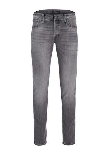 Jack & Jones Erkek Jean-12243599 Siyah
