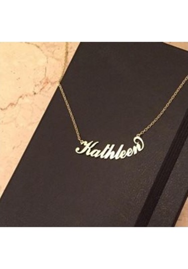 Gümüş Isimli Kolye 487341902