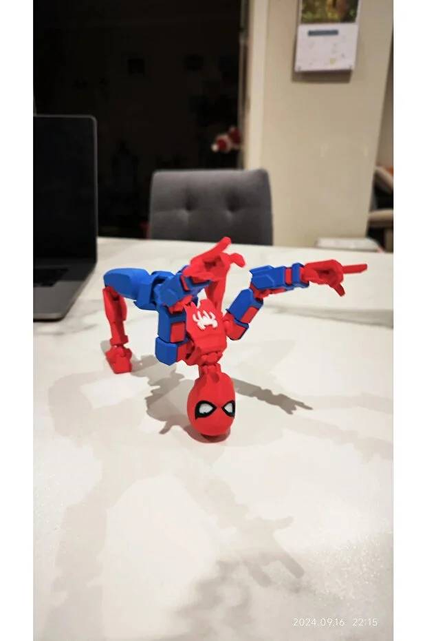 Dummy Spiderman: Eklemleri Hareketli 14 Cm Mini Figür Örümcek Adam
