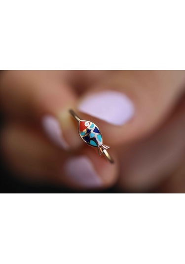 Reis T6123 Karnaval Fish Yüzük