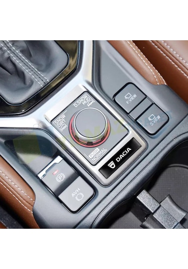 Dacia Logo Kapı Kolu Torpido Ayna Damla Sticker Etiket