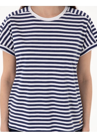 Pierre Cardin Kadın Beyaz Tişört 50305758-vr013 Beyaz