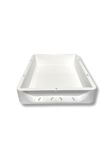 Alpbx Gıdaya Uygun Beyaz Hamur Pasası 40x30x7.5 CM - 7 L