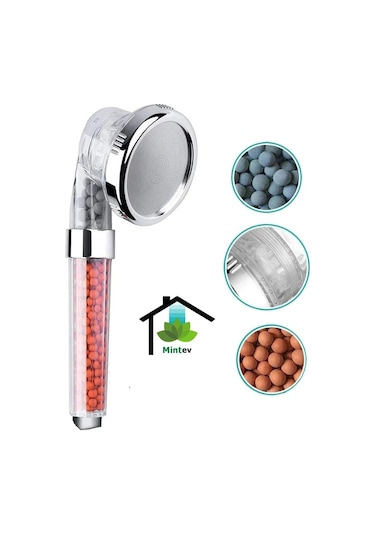 Mintev Filtreli Arıtmalı Su Tasarruflu Boncuklu Eco Duş Başlığı Diğer