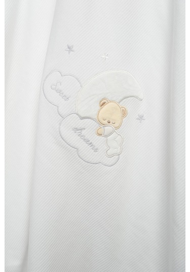 Sweet Dreams Desenli 10 Parça Kutulu Yenidoğan Hastane Çıkışı Zıbın Seti Ekru