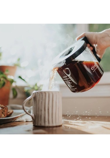 Select Filtre Kahve Makinesi Cam Potlu, 1.25 L Kapasite, 1520w, G