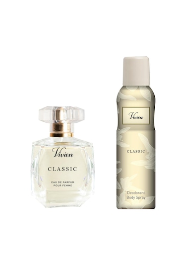 Vivien Classic 100 Ml Kadın Parfüm Ve Deodorant Seti Aromatik