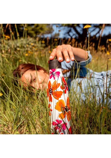 Les Artistes Paris Isı Yalıtımlı Çelik Termos Matara 500ml Petals Çok Renkli