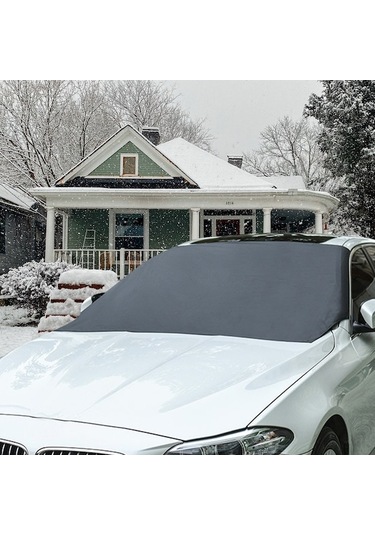 Araç Ön Cam Koruması, Manyetik Güneşlik Ve Kar Örtüsü, Çekmeli Saklama Çantası İle Pratik