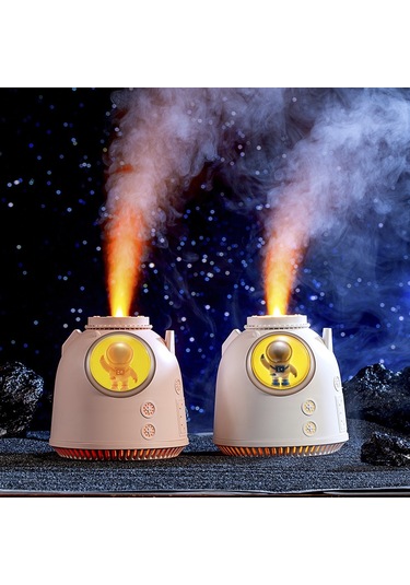 Enjoyplus Sx-e338 Usb Mini Dönüş Kabin Nemlendirici Masaüstü Hava Nemlendirici Gece Lambası Pembe