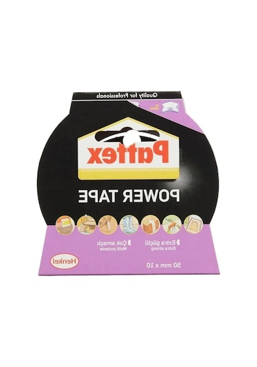 50mm X 10m Gri Renkli Güçlü Tape