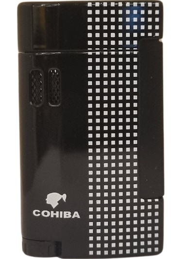 Tek Torch Pürmüz Limitli Seri Siyah Puro Çakmağı - Tr7747