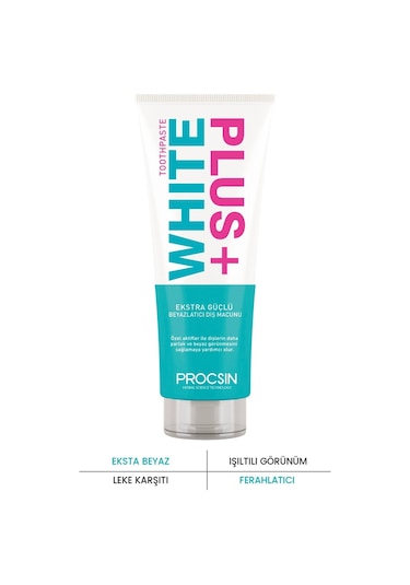 Procsın Ekstra Güçlü Beyazlatıcı Diş Macunu 80 ML