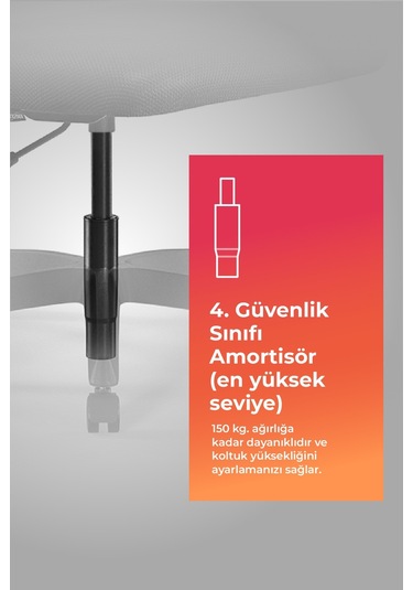Ergolife Sit Air Ofis Koltuğu Tekerlekli, Yükseklik Ayarlı, Fileli, Siyah, Bilgisayar Sandalyesi -572.60.1.152 Diğer