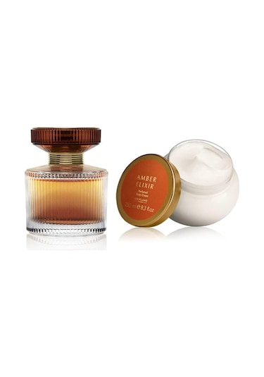 Oriflame Amber Elixir Kadın Parfüm EDP 50 ML + Vücut Kremi 250 ML