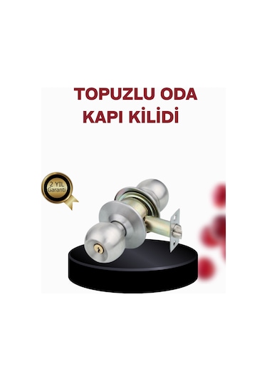Nrzsnt Paslanmaz Çelik Dalı Topuzlu Kapı Kilidi