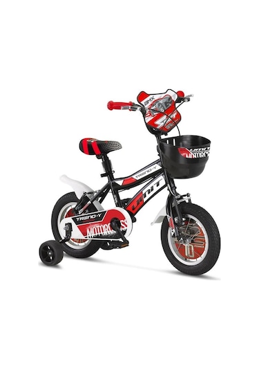 Ümit 1602 Trend-y-bmx-sepet-v-erkek Çocuk Bisikleti 16 Jant Siyah Kırmızı Siyah