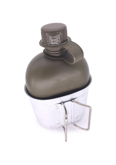 Suntek Okul Seyahat Için Kamp Tencere Fincan Lunchbox Gümüş