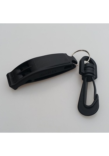 Homyl Doğa Sporları Için Klipsli Hayatta Kalma Acil Siyah Siyah