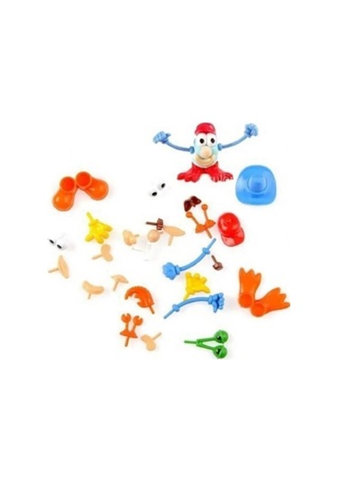 Bubu Oyun Hamuru Aksesuarı Vücut Parçaları 26 Parça 10 Paket Çok Renkli