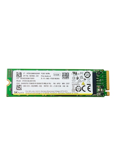 Sk Hynix PC801 512 GB M.2 22 x 80 Nvme SSD