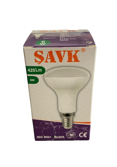 Şavk R50 6w Led Ampul 420 Lumen 3000k - Günışığı 1