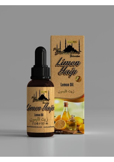 Limon Yağı 20 Ml %100 Doğal Katkısız Uçucu Bitkisel Yağ 20 ML