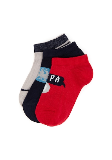 U.s. Polo Assn. Erkek Çocuk Kırmızı Çorap Patik 50311347-vr030 Kırmızı