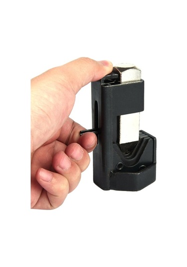 Dancemonkey Evrensel Pil-kablo Çekiç Krimpleme Tel Terminal Kaynağı Lug Krimpleme Aracı Siyah Siyah