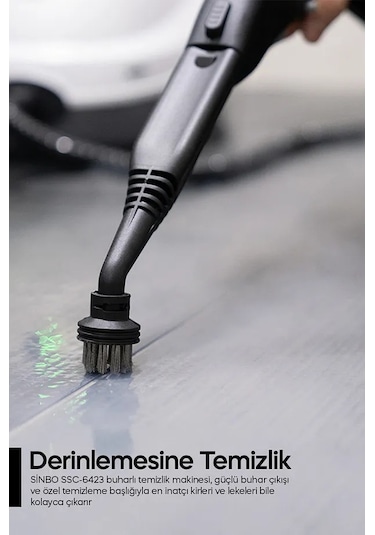 Sinbo SSC-6423 Çok Fonksiyonlu Buharlı Temizleyici