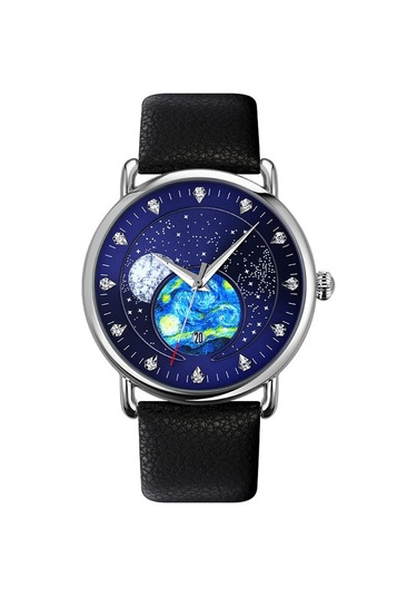 Sones Olevs 5622 Erkek Çizgi Roman Tarzı Çok İşlevli Işıklı Kuvars Saat Beyaz