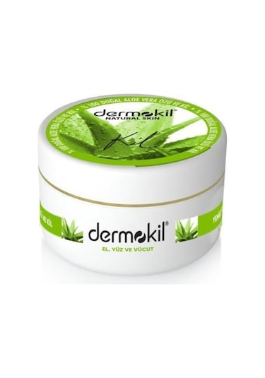 Dermokil Natural Aloe Vera El ve Yüz Bakım Kremi 300 ML