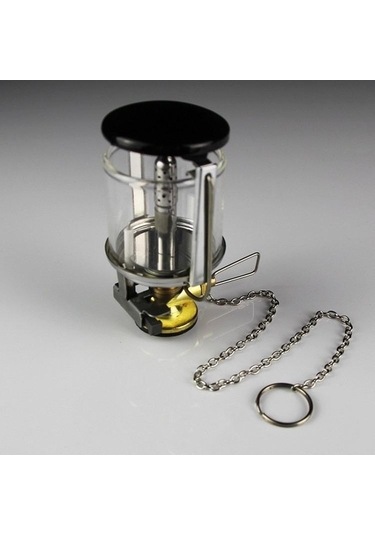 Pazly Kamp Gaz Lambası Feneri - Dış Mekan Asılı Lamba - Yüksek Kalite, Rüzgar Geçirmez, Mini Boyut Çok Renkli