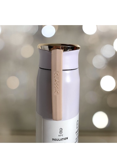 Classıc Stainless Steel Yandan Tutmalı Günlük  Şık 450 ML