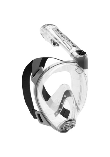 Cressi Duke Tam Yüz Maskesi Silver M/l Gri