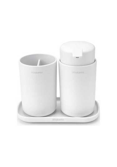 Brabantia Renew 3 Parça Banyo Seti Beyaz 280382 Diğer